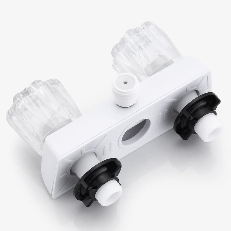 OasisFlow RV Shower Faucet, Camper Shower Faucet, RV Shower Replacement Valve Diverter, Bathroom Shower Mixing Valve Control for RV, Camper Van, Travel Trailer, Motorhome - Image 2